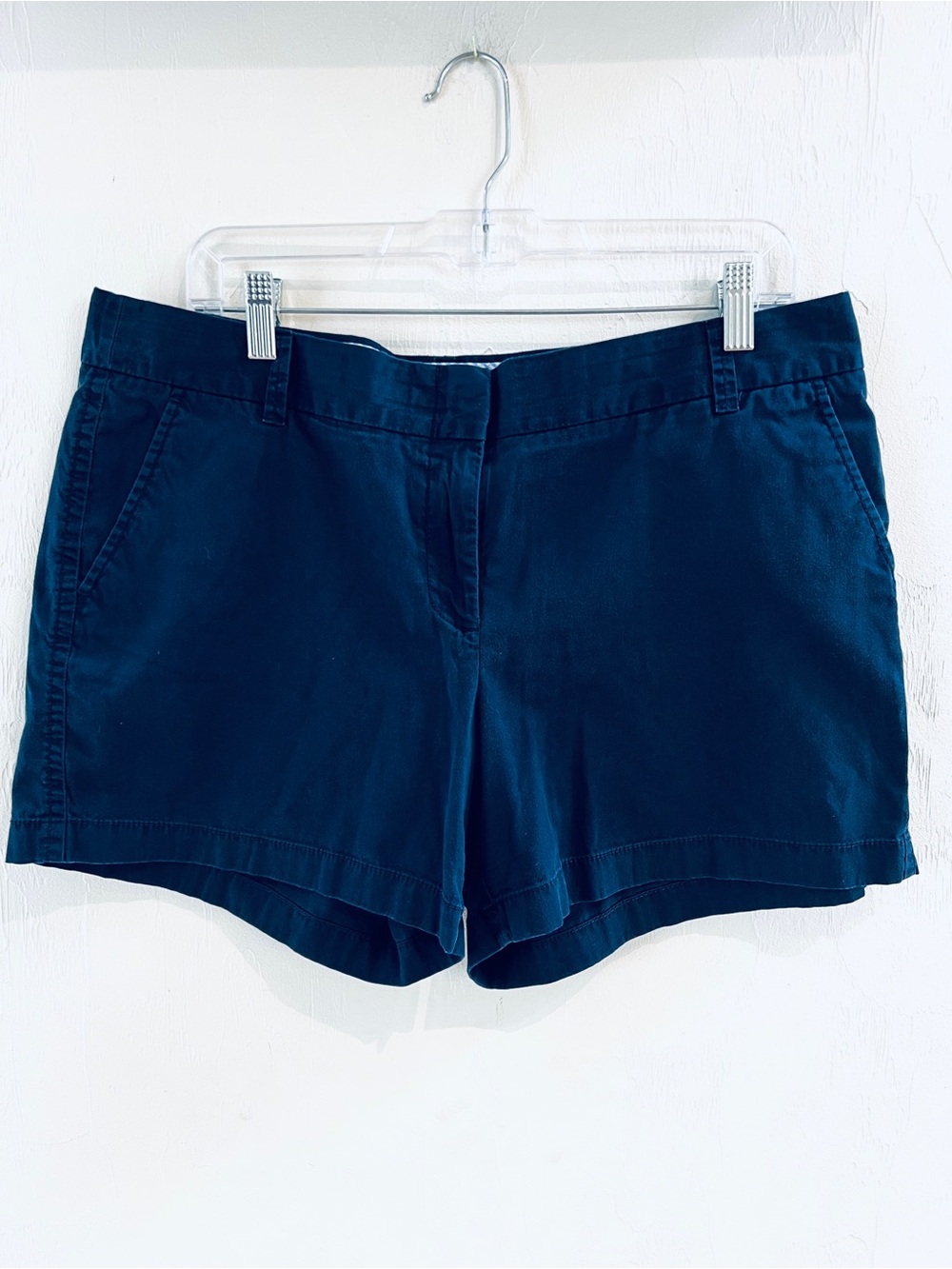 J. Crew Navy Cotton Chino Shorts